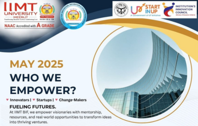 may newsletter iimt business incubator | iimtciie