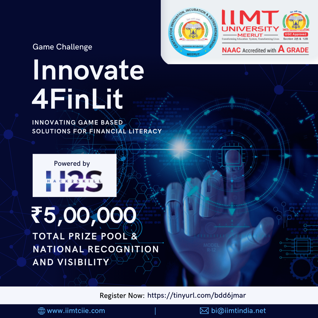 Innovate4FinLit Game Challenge by NCFE for student innovators
