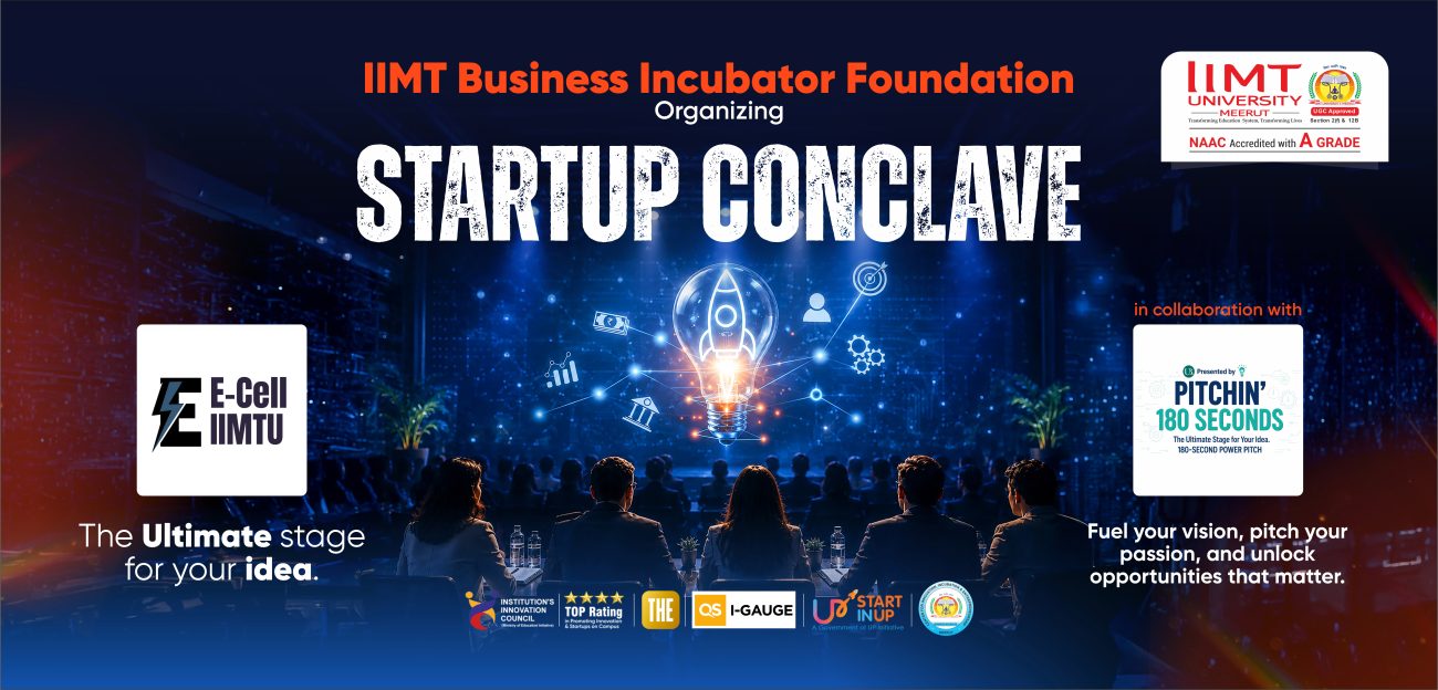 Startup Conclave 2026 at IIMT University: Empowering India’s Next Generation of Entrepreneurs