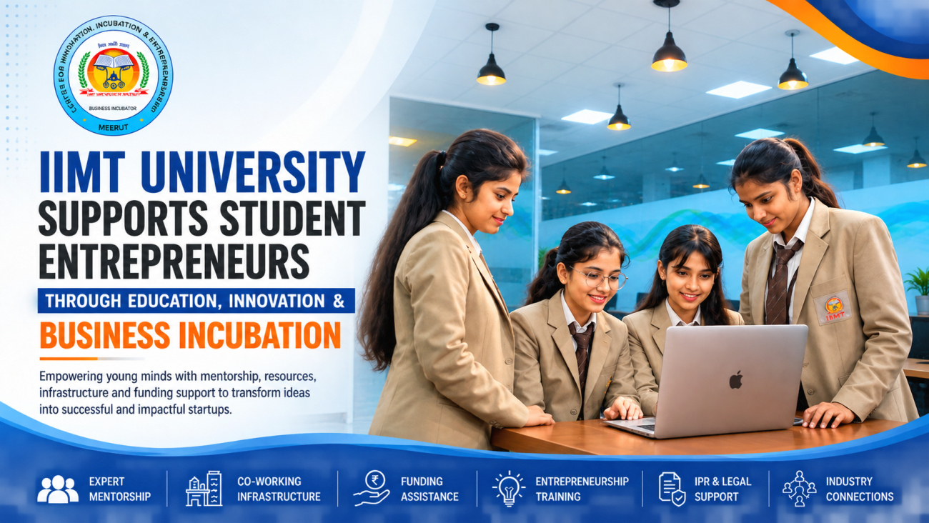 IIMT University Supports Student Entrepreneurs