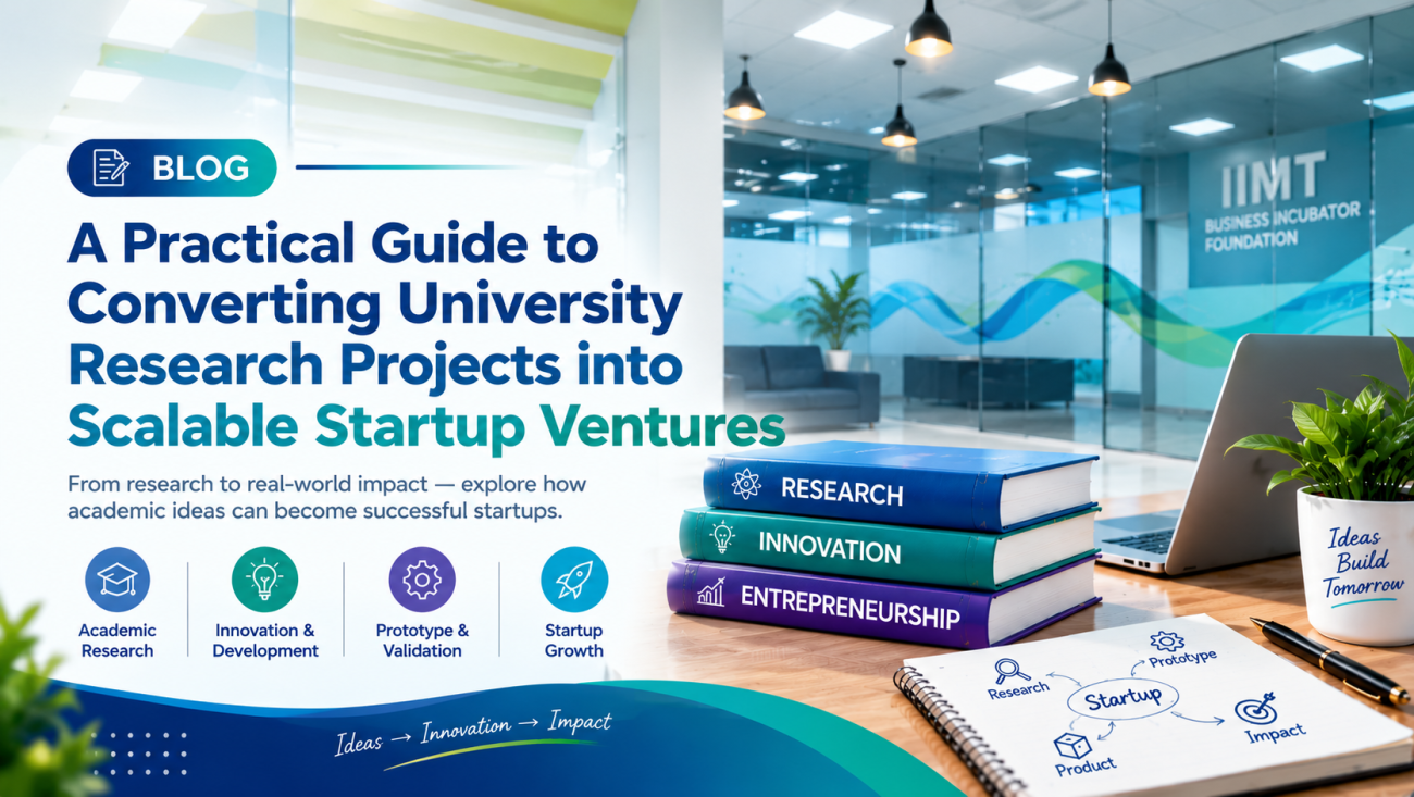 How to Turn University Research Projects into Successful Startups